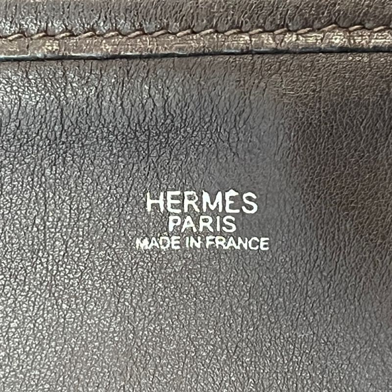 Hermes Tote Bag Leather □I Leather □I Mrs Hippie Brown