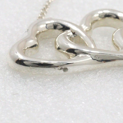 Tiffany & Co Triple Heart 925 Silver Ladies 3.4g Necklace