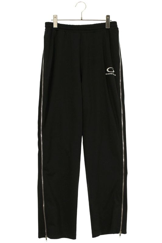 Balenciaga 837515 Tsvx2 Side Zip Sporty Long Pants Men's XS