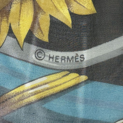Hermes Scarf Carré 140 Daimyo Princes DU Soleil Levant Daimyo Prince Of The