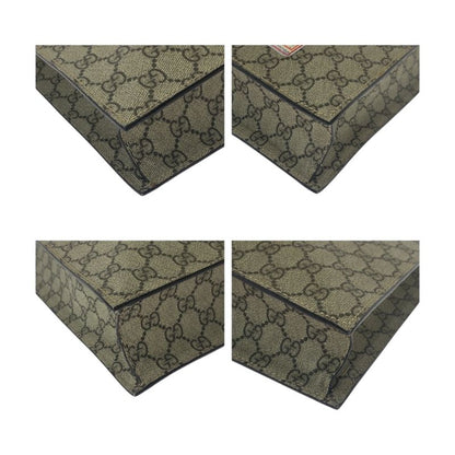 Gucci Embroidery Courier Applique Beige Multicolor GG Supreme Canvas 474084