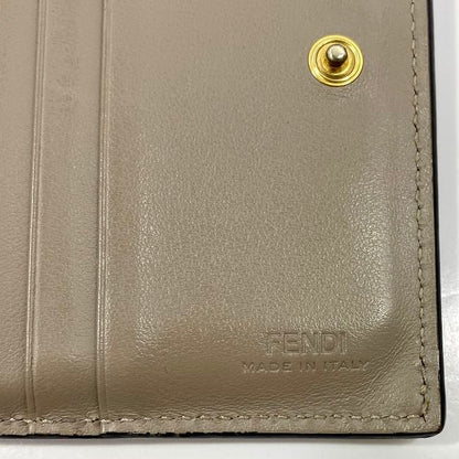 Fendi Bifold Wallet Pink Beige Bytheyard 8m0387 Wallet