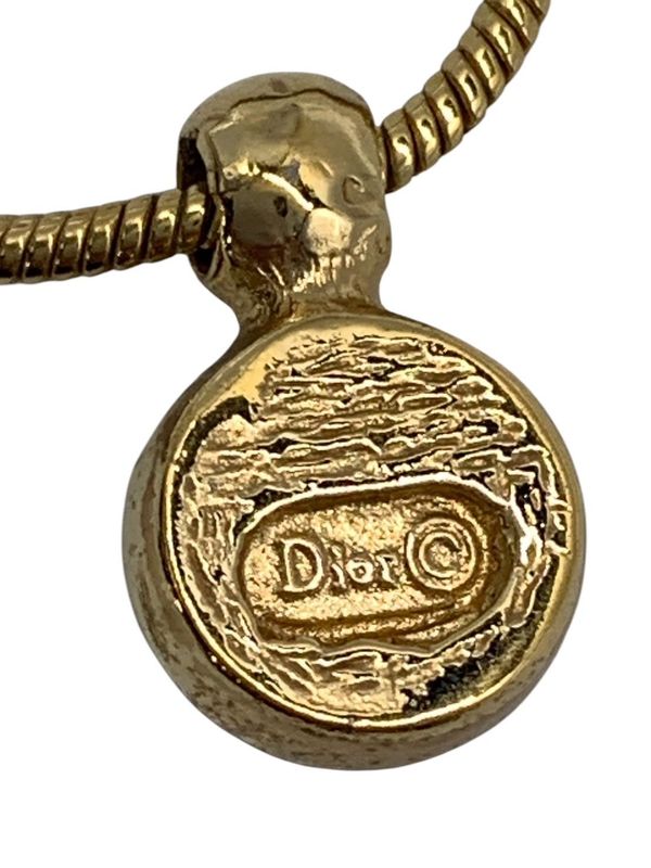 1421 Christian Dior Gold Necklace Preowned