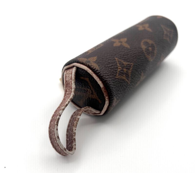 Louis Vuitton Ettui Trois Bordeaux Golf Ball Case Monogram Leather M58249