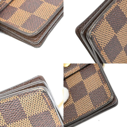 Louis Vuitton Long Wallet Damier Portefeuille Accordion Fold Wallet N60002