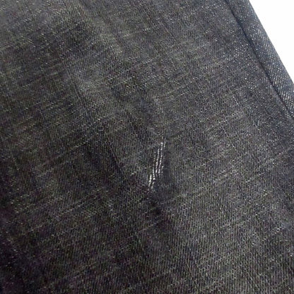 Chanel Jeans Size 38 M Women's P41841 Black Cotton