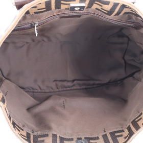 Fendi Handbag Zucca Pattern Women's Pre-owned