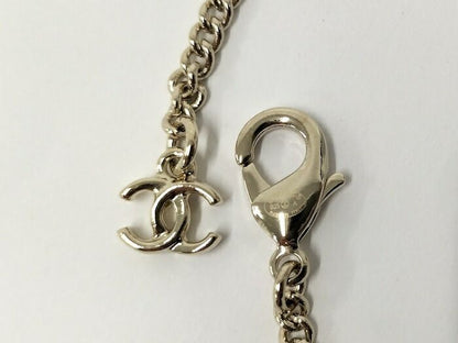 Chanel Necklace Coco Mark Medal Plated Gold B25A