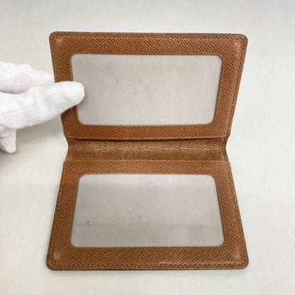 Louis Vuitton Card Case Monogram Porte 2 Carte Vertical M60533 Brown Men Women
