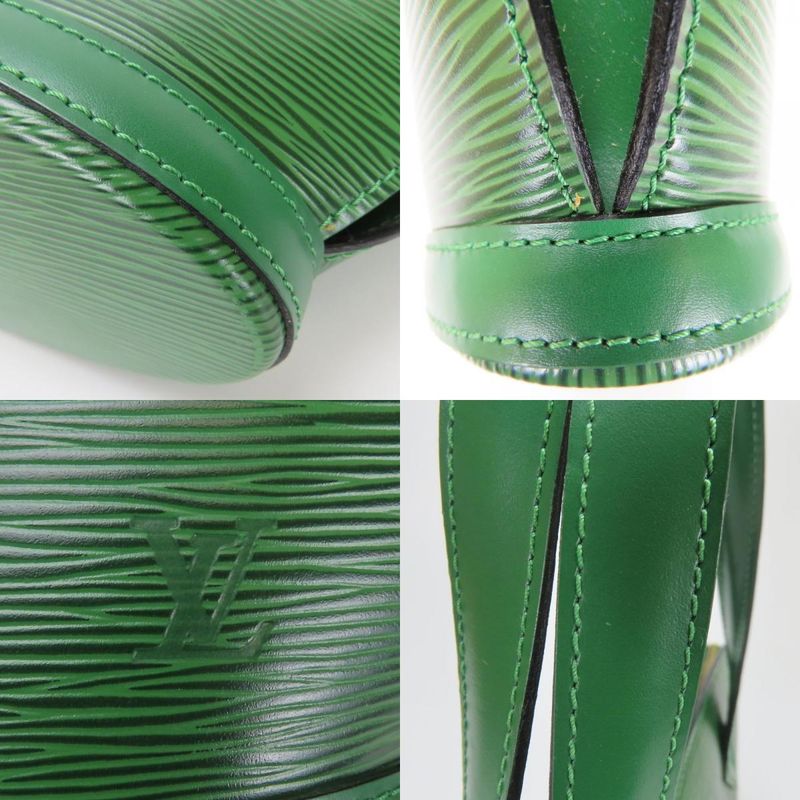 Louis Vuitton Handbag Saint-jacques M52274 Epi Leather Borneo Green Gold