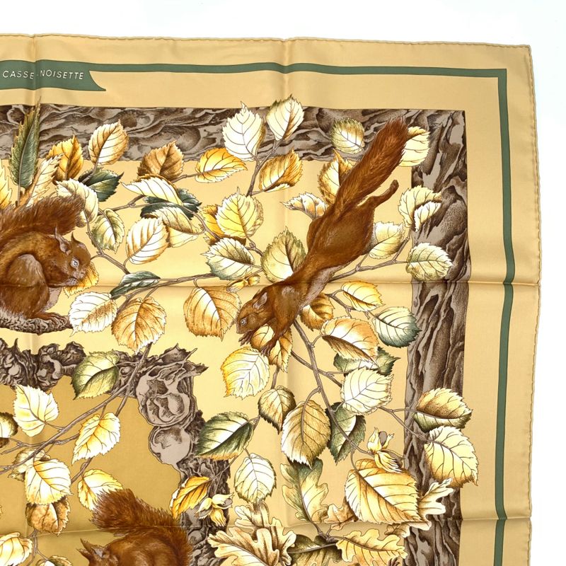 Hermes Carre 90 Casse Noisette Nutcracker Silk Scarf