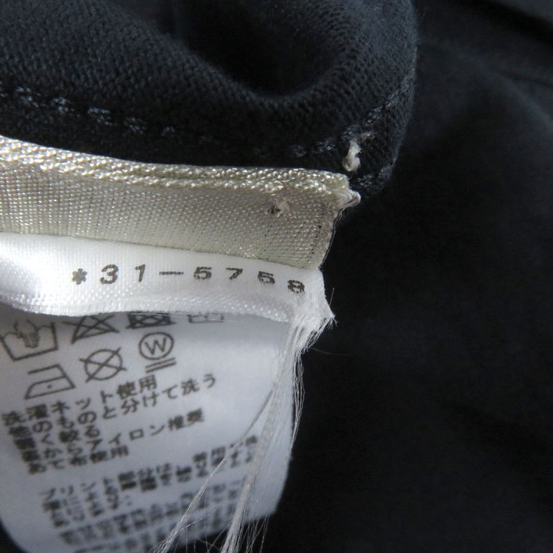 Hermes 23SS Poulp Watch 100% Cotton Crew Neck Cut And Sleeve T-shirt Navy XS