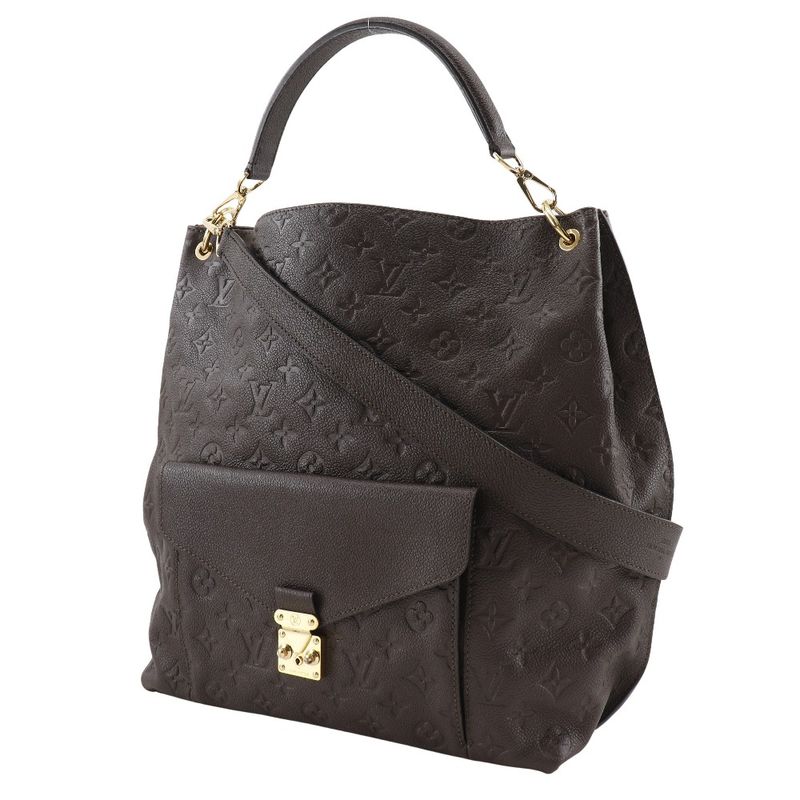 Louis Vuitton Metis 2WAY M40809 Monogram Empreinte Terre Brown Ar3163 Ladies