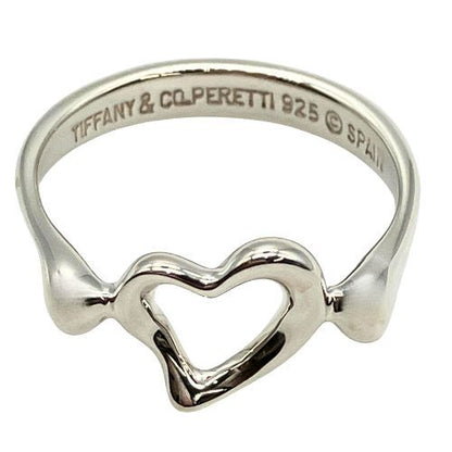 Tiffany & Co Tiffany & Co Ring - Open Heart Silver