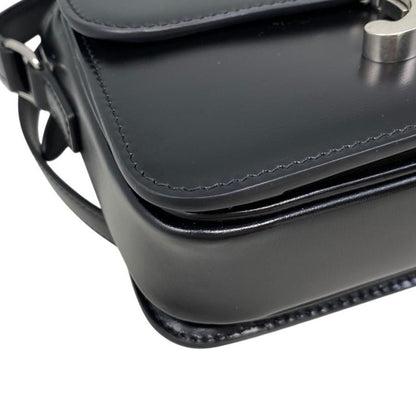 Celine Shoulder Bag Teen Triomphe Bag 188423bf4.38si Shiny Calfskin Black