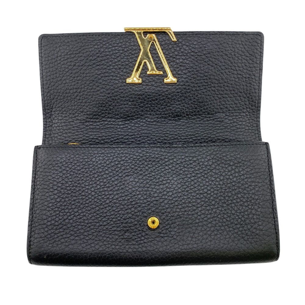 Louis Vuitton Louis Vuitton M63461 Capucines Portefeuille Long Wallet