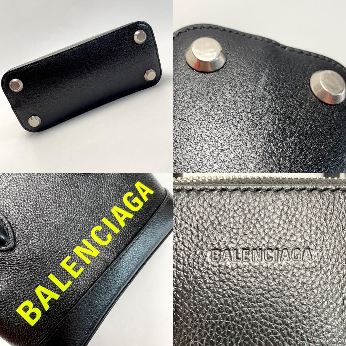 Balenciaga Bill Top Handle Small XXS Black Shoulder Bag Ladies