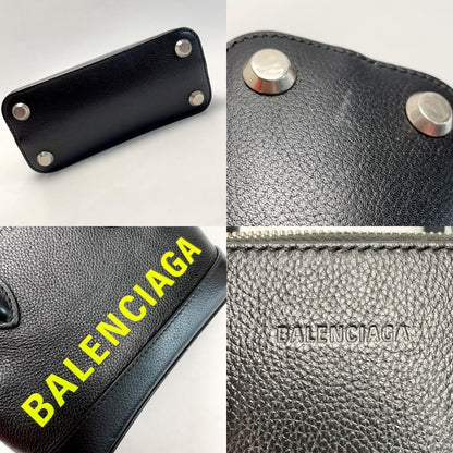 Balenciaga Bill Top Handle Small XXS Black Shoulder Bag Ladies