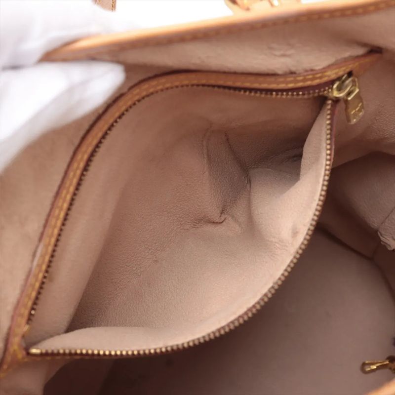 Louis Vuitton Monogram Bucket GM M42236 Leather Tote Bag Shoulder Hand A4 Brown