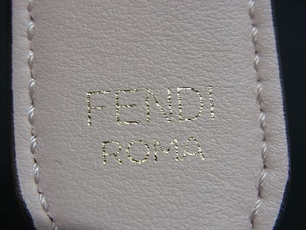 Fendi Leather Bag Shoulder Strap Crossbody Shoulder Women Pink At3398