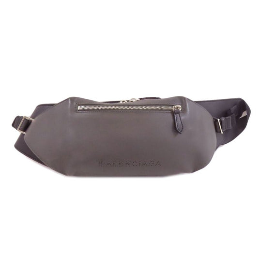 Balenciaga 433625 Logo Body Bag Leather Women