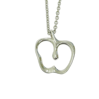 Tiffany & Co Tiffany & Co Silver Apple Motif Necklace 3.8g 925 Engraved 404291