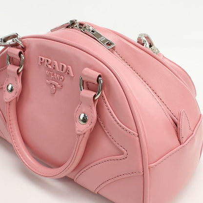 Prada 2WAY Bow Ring Bag 1bb071 Boston Bag Leather Women
