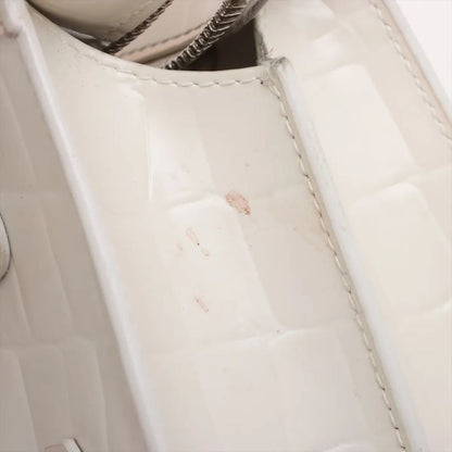 Balenciaga Neo Classic City Croc Embossed Leather 2WAY Handbag Crossbody