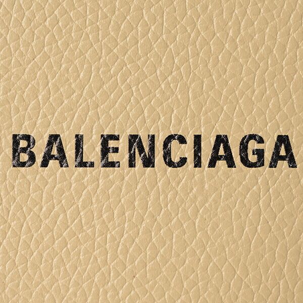 Balenciaga Trifold Wallet Cache Beige