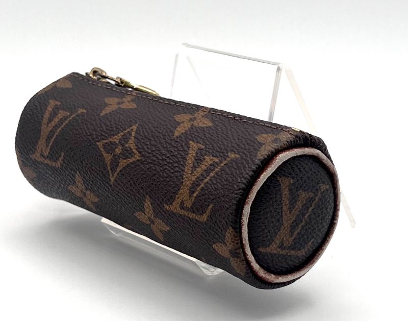 Louis Vuitton Ettui Trois Bordeaux Golf Ball Case Monogram Leather M58249