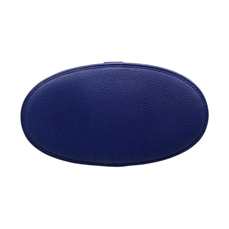 Louis Vuitton Shoulder Bag Randonnee PM Monogram Bandana Blue White Silver