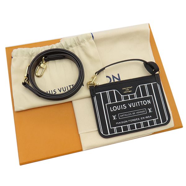 Louis Vuitton 2way Bag Neverfull Inside Out BB Monogram Canvas Calf Monogram X