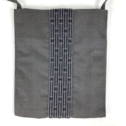 Hermes Shoulder Bag Yale Line Polyester Gray