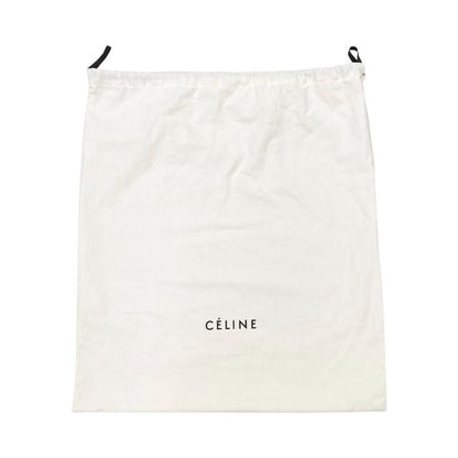 Celine Tote Bag Horizontal Cabas 190062 Canvas Leather Logo Brown Beige Celine