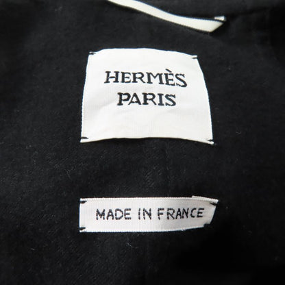 Hermes 22SS 2e0145di Cashmere Silk Blend With Serie Buttons Leather Use Logo