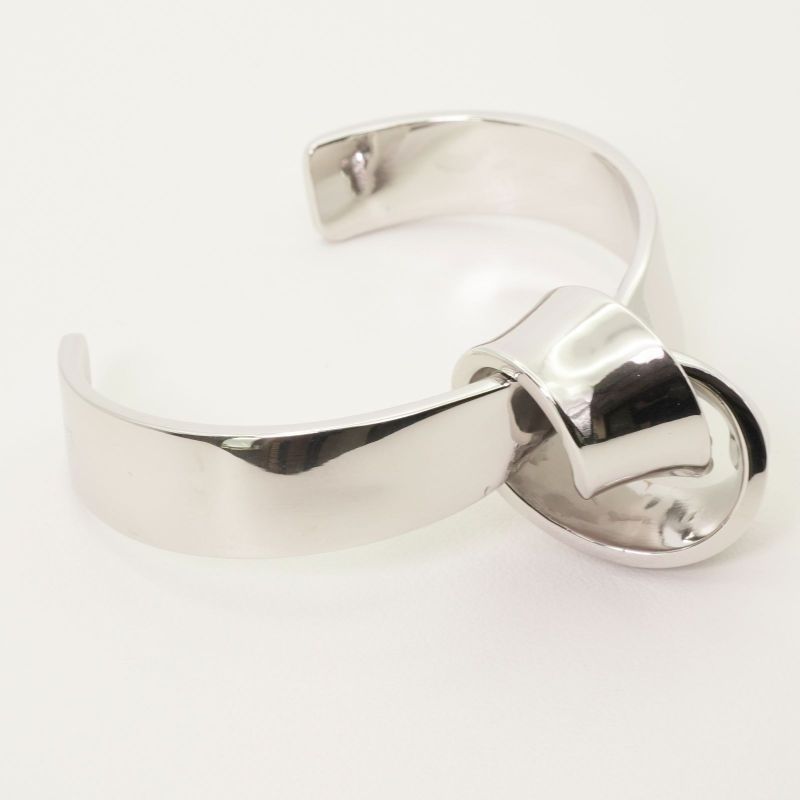 Celine Knot Wide Cuff Bangle Bracelet S 24-4700s