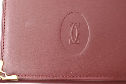 Cartier Card Case Business Card Holder Pass Case Cartier Must De Cartier