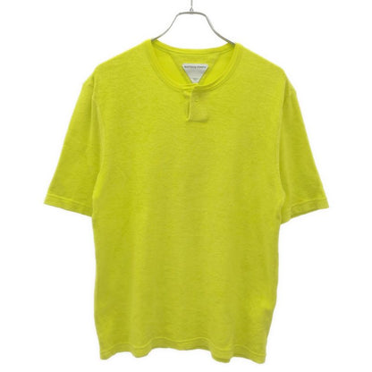 Bottega Veneta Henry Neck Pile T-Shirt 656849 V0ue0 Yellow L