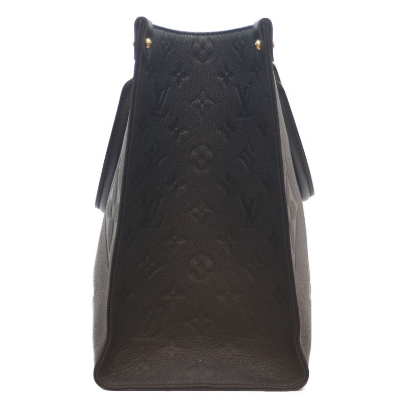 Louis Vuitton M45595 Black Monogram Empreinte On The Go MM Giant Tote Bag