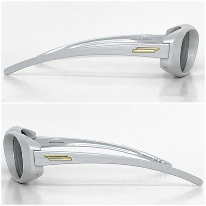 Bottega Veneta Sunglasses In White Black Bv1210s Excellent Condition