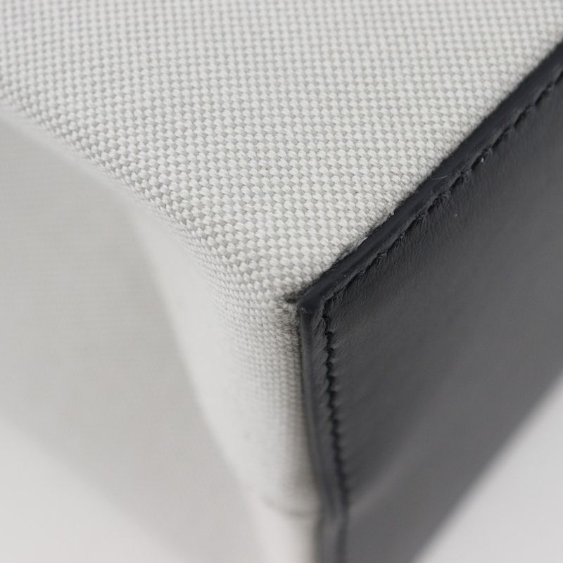 Balenciaga Small Tote Logo 7599412aaok9260 Nylon Canvas Light Gray Women Tote