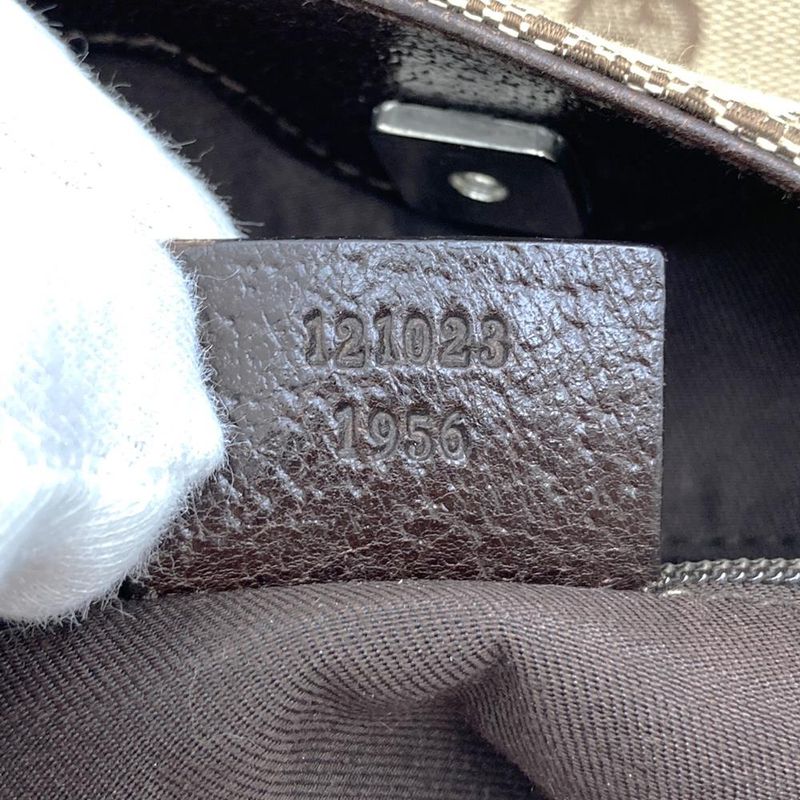 Gucci 121023 Tote Bag GG Canvas/leather Beige