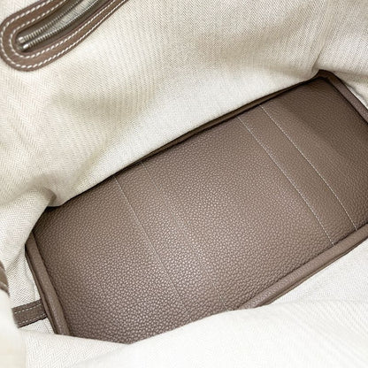 Hermes Handbag Garden Party 36 Etoupe □P Brown