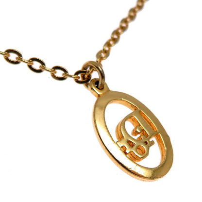 Christian Dior Logo Necklace