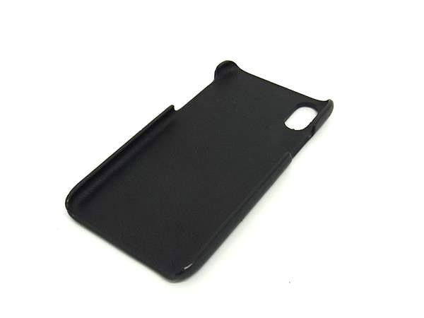 Bottega Veneta Intrecciato Leather Iphone X/XS Phone Case Black Fi1114