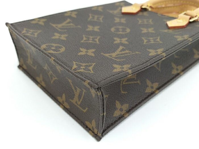 Louis Vuitton Petite Sac Plat Monogram Shoulder Bag Handbag M81295