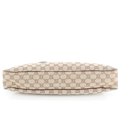 Gucci GG Canvas Leather Tote Bag Shoulder Hand Brown 121023 Women's EUE Cw44-6