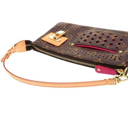 Louis Vuitton Monogram Perfot Pochette Accessoire Fuchsia M95183 Handbag Pouch