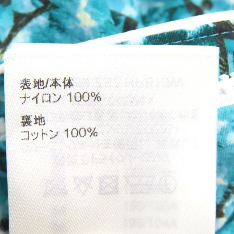 Louis Vuitton 23AW Monogram Printed Windbreaker Zip-up Nylon Jacket Light Blue