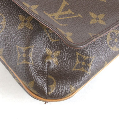 Louis Vuitton Musette Tango M51257 Shoulder Bag Brown Monogram Canvas